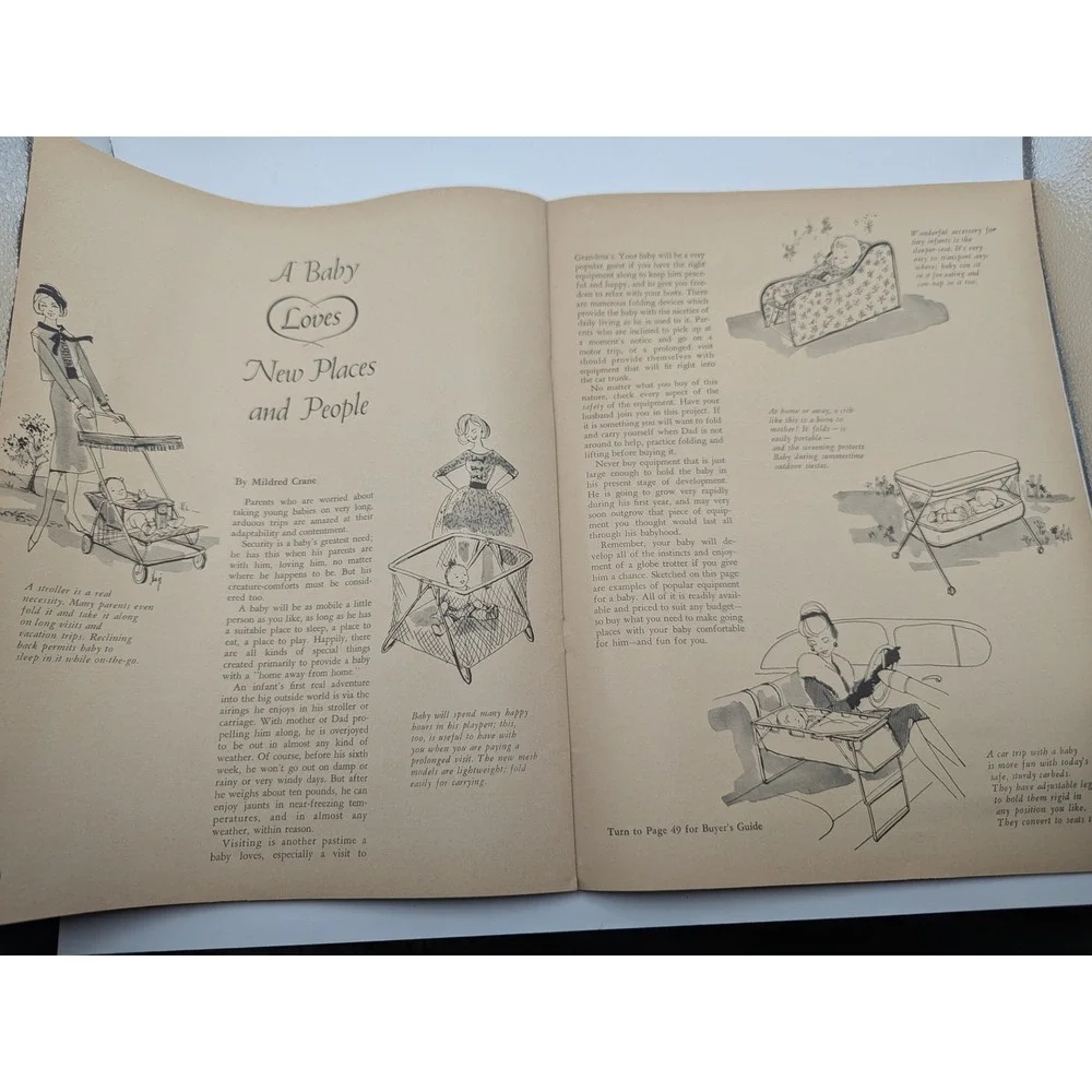 Vintage 1960 Baby's First Year Memory Book Health Record Journal Congratulations